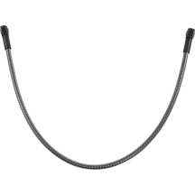 KARBONFIBR Universal Brake Line — -3AN, 21" (53.5 cm), Silver