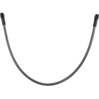 KARBONFIBR Universal Brake Line — -3AN, 21" (53.5 cm), Silver