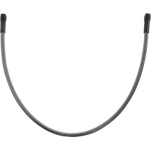 KARBONFIBR Universal Brake Line — -3 AN, 23 in (58.5 cm), Silver
