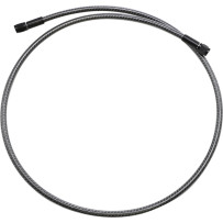 KARBONFIBR Universal Brake Line — -3 hose, 107 cm (42 in), Silver