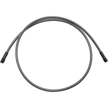KARBONFIBR Universal Brake Line — -3AN, 122 cm (48 in), Silver