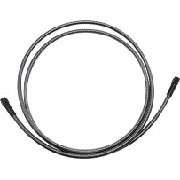KARBONFIBR Universal Brake Line — -3 AN, 188 cm (74"), Silver
