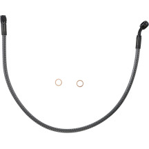 KARBONFIBR Designer Series ABS-Specific Front Upper Brake Kit — 56 cm (22"), 10 mm 35° banjo