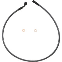 KARBONFIBR Designer Series ABS-Specific Front Upper Brake Kit — 34", 10 mm 35° banjo