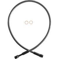 KARBONFIBR Designer Series ABS-Specific Front Upper Brake Kit — 25", 10 mm 180° banjo