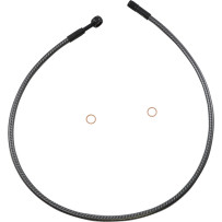 KARBONFIBR Designer Series ABS-Specific Front Upper Brake Kit — 81 cm (32"), 10 mm 180° banjo