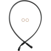 KARBONFIBR Designer Series ABS-Specific Front Upper Brake Kit — 26" (66 cm), 12 mm 35° banjo fitting