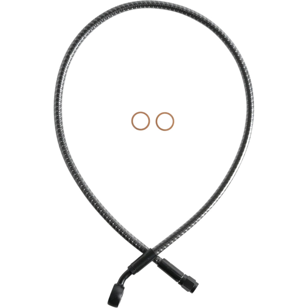 KARBONFIBR Designer Series ABS-Specific Front Upper Brake Kit — 26" (66 cm), 12 mm 35° banjo fitting