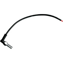 Brake Light Banjo Bolt Boot — 90° bend, black