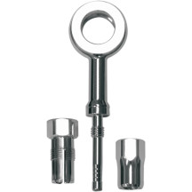 BYO® Build-Your-Own Banjo with Fitting — 12 mm straight banjo fitting, chrome