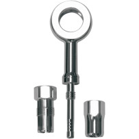 BYO® Build-Your-Own Banjo with Fitting — 12 mm straight banjo fitting, chrome