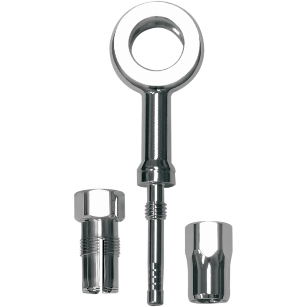 BYO® Build-Your-Own Banjo with Fitting — 12 mm straight banjo fitting, chrome