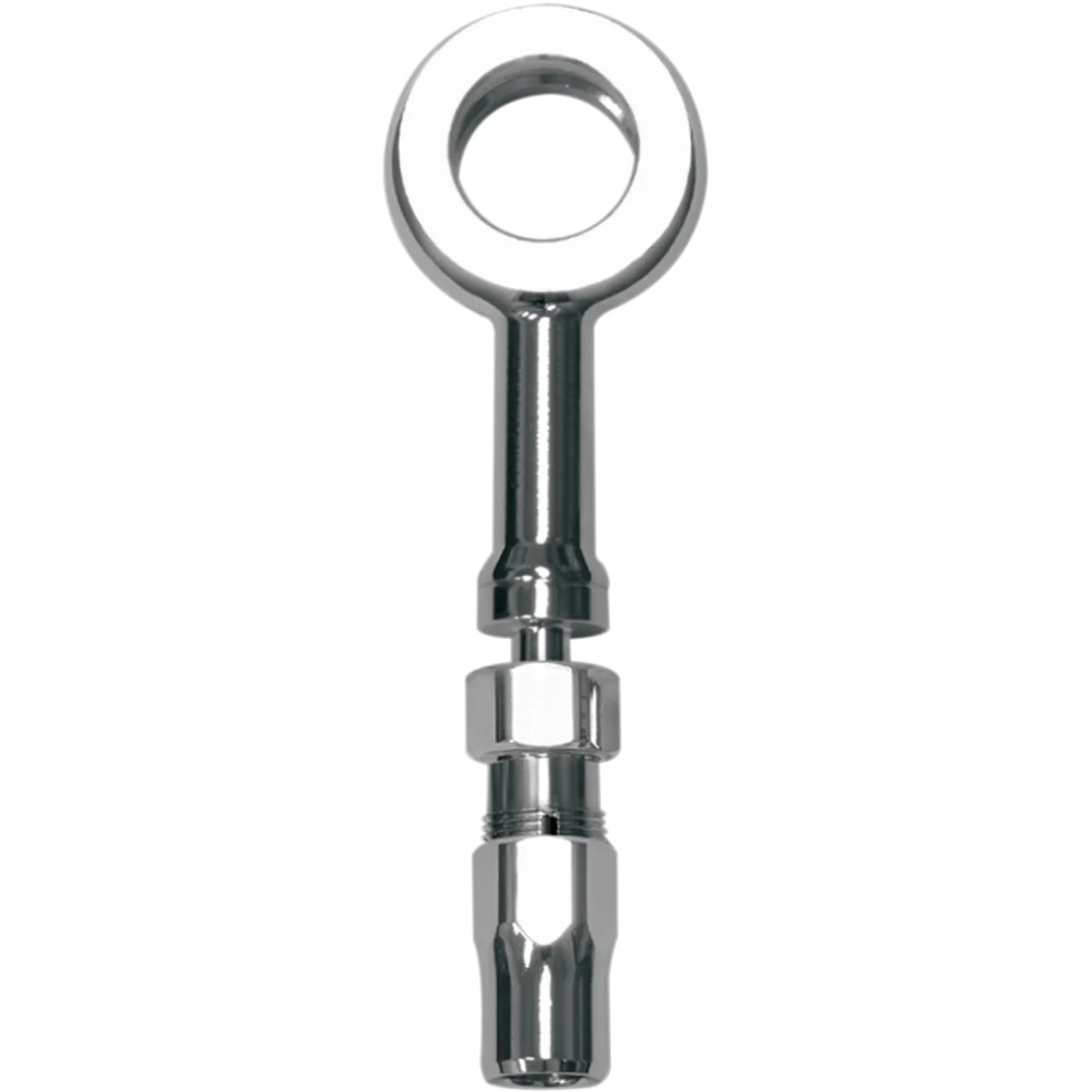 BYO® Build-Your-Own Banjo with Fitting — 7/16" straight banjo fitting, stainless steel, chrome