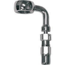 BYO® Build-Your-Own Banjo with Fitting — 7/16" 90° banjo fitting, chrome