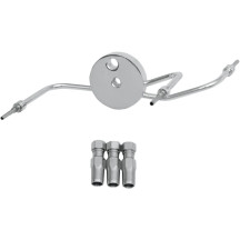 BYO® Build-Your-Own Brake Tee — Chrome, Stainless Steel