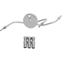 BYO® Build-Your-Own Brake Tee — Chrome, Stainless Steel
