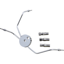 BYO® Build-Your-Own Brake Tee — without ABS, Chrome