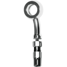 BYO® Build-Your-Own Banjo with Fitting — 3/8" 15° banjo fittings, 10 mm 15° banjo fittings, Chrome