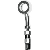 BYO® Build-Your-Own Banjo with Fitting — 3/8" 15° banjo fittings, 10 mm 15° banjo fittings, Chrome