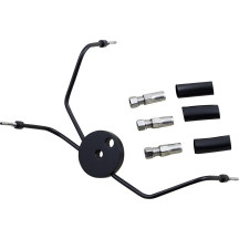 BYO® Build-Your-Own Brake Tee — MAGNUM SHIELDING, 493003, Black, Stainless Steel