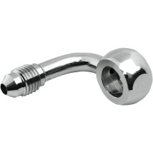 -3 AN Banjo Fitting — 3/8" (10 mm), 90° bend, Chrome
