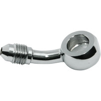 -3 AN Banjo Fitting — 3/8" (10 mm), AN-3 male, Chrome