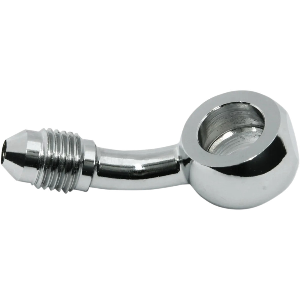 -3 AN Banjo Fitting — 3/8" (10 mm), AN-3 male, Chrome