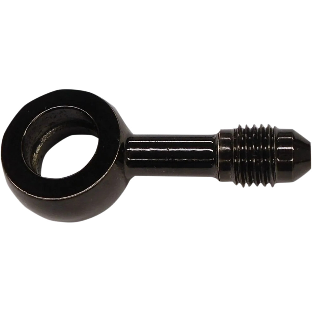 -3 AN Banjo Fitting — 11.1 mm (7/16"), -3 AN male, black
