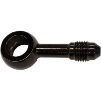 -3 AN Banjo Fitting — 3/8" (10 mm), -3 AN male, Black