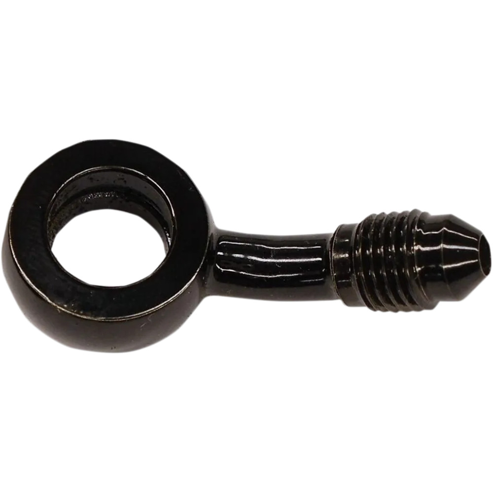-3 AN Banjo Fitting — 7/16" (11.1 mm), 35° bend, Black