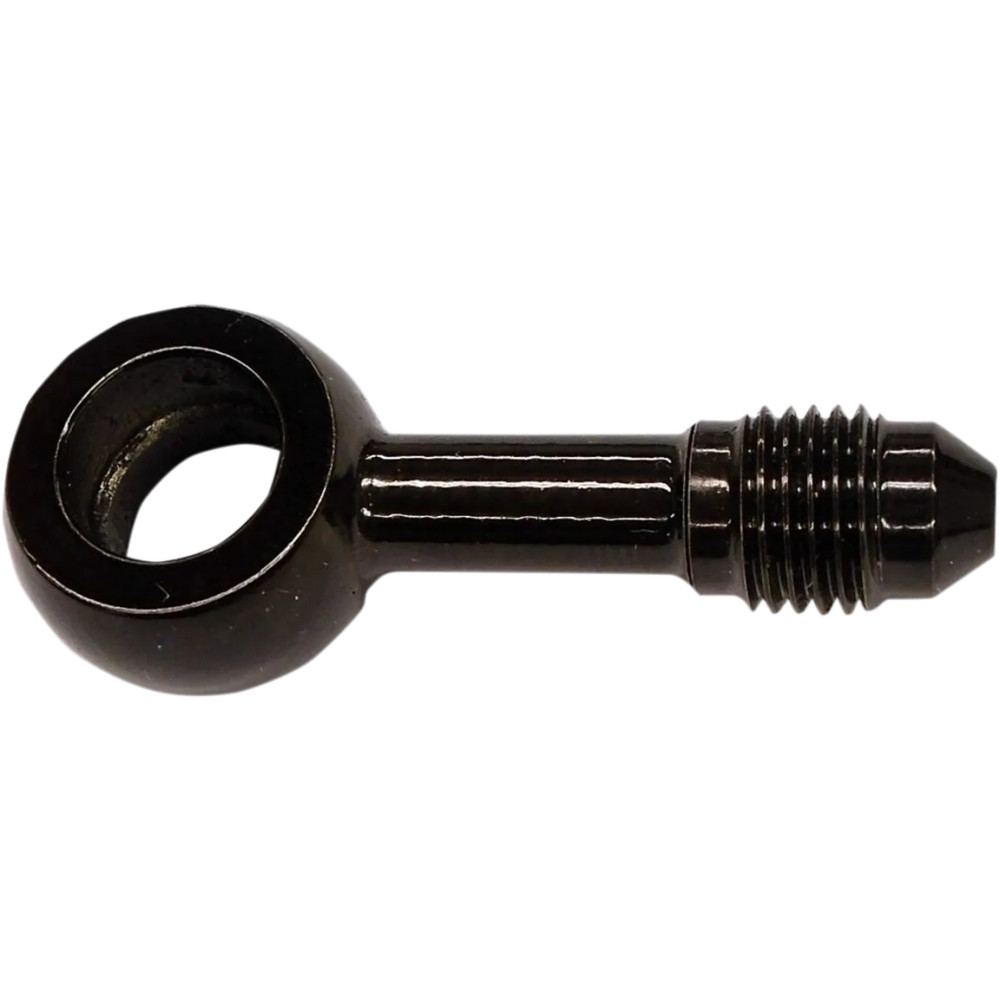 -3 AN Banjo Fitting — 12 mm (1/2"), AN-3 male, Black