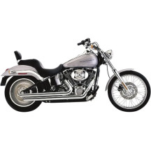 Speedster Slashdown Exhaust System — 2-into-2 system, Chrome