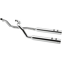 True Dual Headpipes — Chrome, 1.75 in, 2-into-2 system