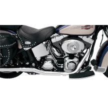 Power Curve True-Dual Crossover Header Pipes — Chrome, 2-into-2 system