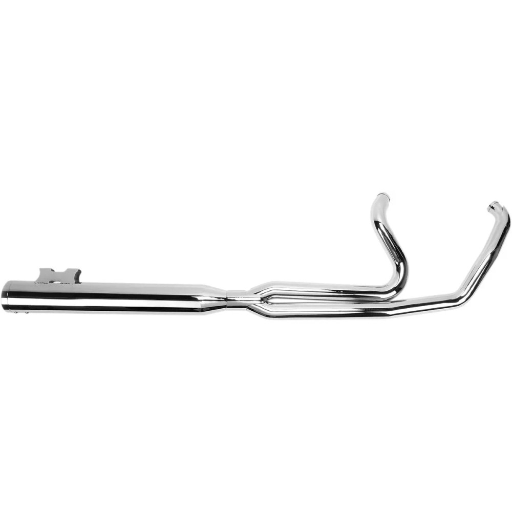 PowerPro HP 2:1 Sistema de escape — silenciador 3-1/2", sistema 2-into-1, cromo