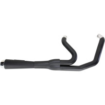 Road Rage 2:1 Exhaust System — 2-into-1, 4" muffler, Black