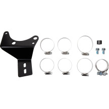 Speedster Swept Short Exhaust System — Short Swept, 2-Into-2 System, Black