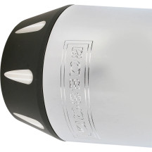 Road Rage 2:1 Exhaust System — 2-Into-1, 4" muffler, Chrome