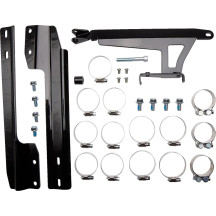 Bad Hombre Dual Exhaust System — 2-into-2 system, 2-1/2" muffler diameter