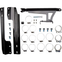 Bad Hombre Dual Exhaust System — 2-into-2 system, 2-1/2" muffler diameter