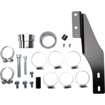 Speedster Long Exhaust System — 63.5 mm muffler, 2-into-2 system, Chrome