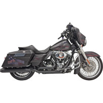 True-Dual Down Under System — 4" mufflers, 2-into-2, Black