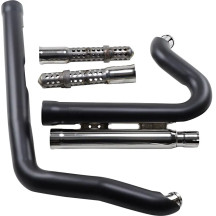 Sistema de escape Speedster 909 — 88,9 mm (3,5") silenciador, sistema 2-into-2