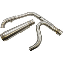 Assault 2:1 Exhaust System — 2-Into-1 System, Stainless Steel