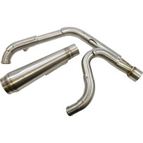 Assault 2:1 Exhaust System — 2-Into-1 System, Stainless Steel