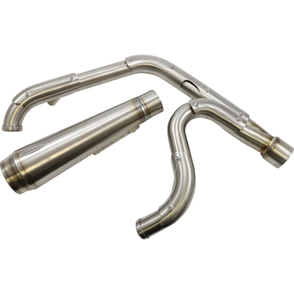 Assault 2:1 Exhaust System — 2-Into-1 System, Stainless Steel