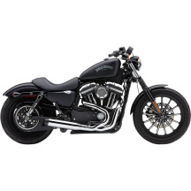 2-into-1 El Diablo Exhaust System — 88.9 mm (3-1/2"), Chrome