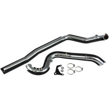 True Dual Headpipes — 1.75 in diameter, 2-into-2 system, Black