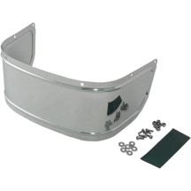 Falda de guardabarros delantero — Cromo, delantero