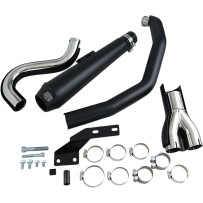 El Diablo 2:1 Exhaust System — 10 cm (4"), Black